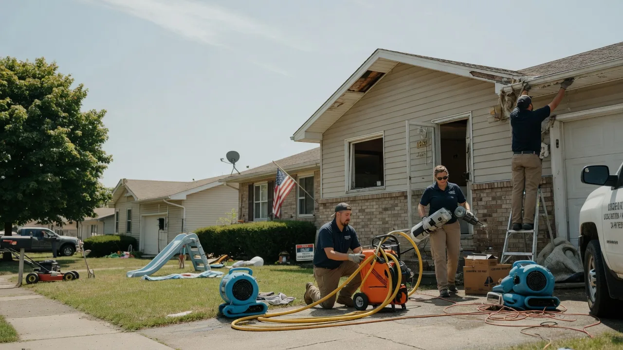 Water Damage Restoration in Bunker Hill, IN near me